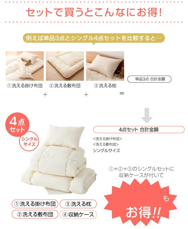 東洋紡素材使用 洗える防ダニ布団 Flulio フルリオ 枕