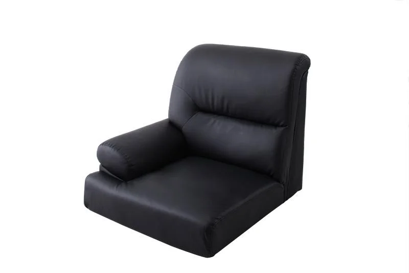 シンプルモダンシリーズ ハイバックフロアコーナーソファ BLACK ブラック 4点セット 1P×3+コーナー
