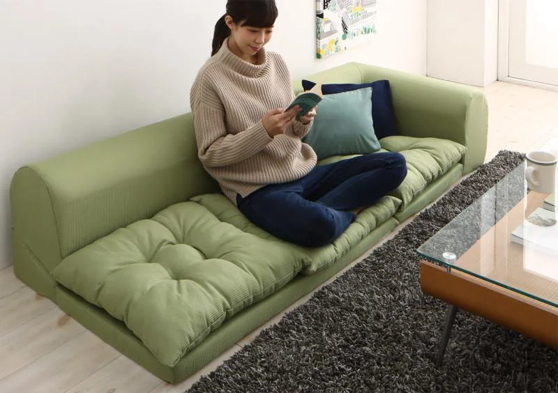 フロアコーナーソファ yuffy ユフィ ソファ3点セット 1P+2P+コーナー