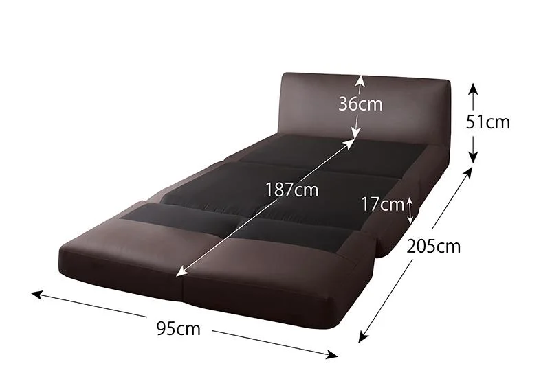 デザインソファベッド Cleobury クレバリー 幅120cm