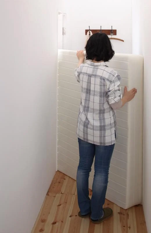 新・移動ラクラク 分割式マットレスベッド 専用別売品(ボリューム敷きパッド) セミシングル
