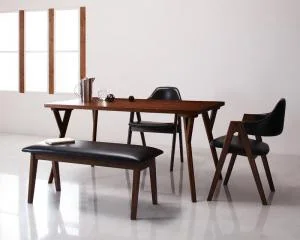 北欧モダンデザインダイニング VILLON ヴィヨン ダイニングテーブル W80