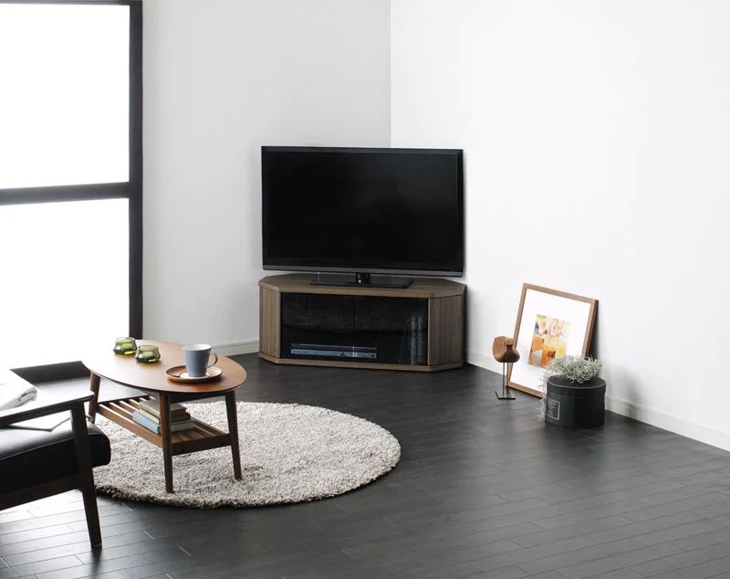 薄型コーナーロータイプテレビボード Venus ベヌス スモールタイプ