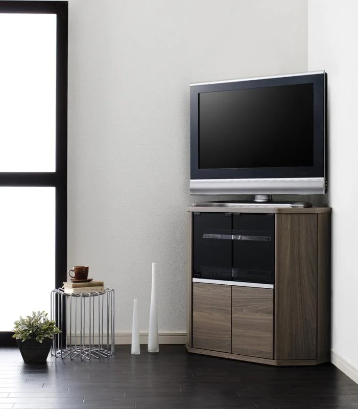 薄型コーナーロータイプテレビボード Venus ベヌス スモールタイプ