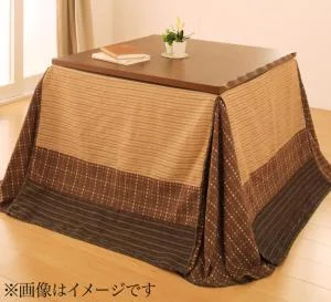 しじら織りダイニングこたつ掛布団 紫月 しづき こたつ用掛け布団 正方形(75×75cm)