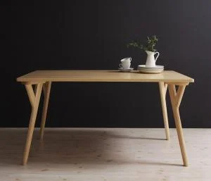 回転チェア付きモダンデザインダイニング LEGNO レグノ ダイニングテーブル W140