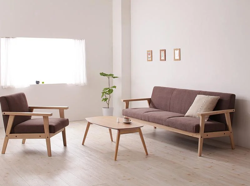 木肘北欧ソファ Herttoniemi ヘルトニエミ 1P