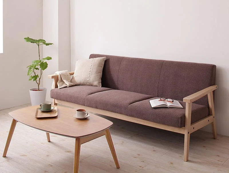 木肘北欧ソファ Herttoniemi ヘルトニエミ 1P