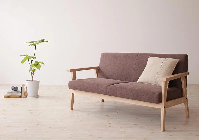 木肘北欧ソファ Herttoniemi ヘルトニエミ 1P