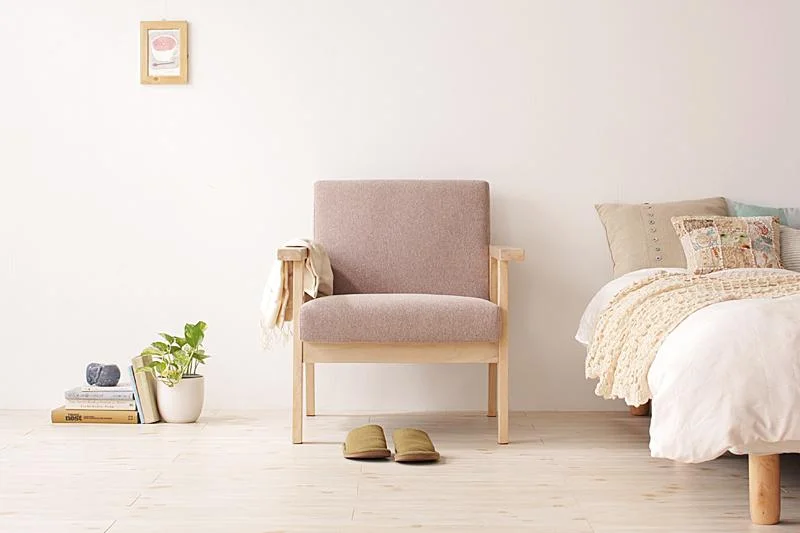 木肘北欧ソファ Herttoniemi ヘルトニエミ 1P