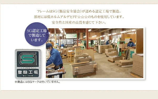 ずっと使えるロングライフデザインベッド Vermogen フェアメーゲン ベッドフレームのみ セミシングル