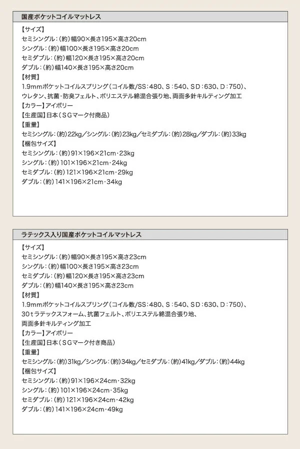 ずっと使えるロングライフデザインベッド Vermogen フェアメーゲン ベッドフレームのみ セミシングル
