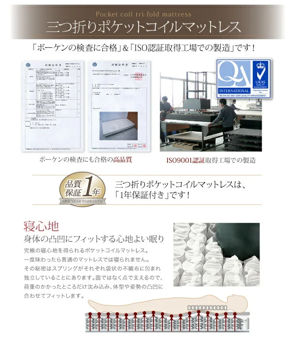 お客様組立 日本製_棚・コンセント・仕切り板付き大容量チェストベッド Inniti イニティ ベッドフレームのみ セミシングル