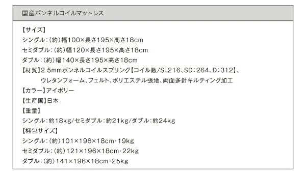フラップ棚・照明・コンセントつき多機能ベッド Cercatore チェルカトーレ