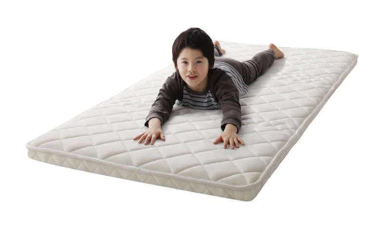 子どもの睡眠環境を考えた 安眠マットレス 薄型・軽量・高通気　ジュニア ポケットコイル EVA エヴァ セミシングル ショート丈