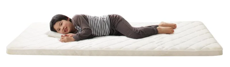 子どもの睡眠環境を考えた 安眠マットレス 薄型・軽量・高通気　ジュニア ポケットコイル EVA エヴァ セミシングル ショート丈