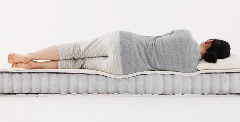 子どもの睡眠環境を考えた 日本製 安眠マットレス 抗菌・薄型・軽量　ジュニア 国産ポケットコイル EVA エヴァ セミシングル ショート丈