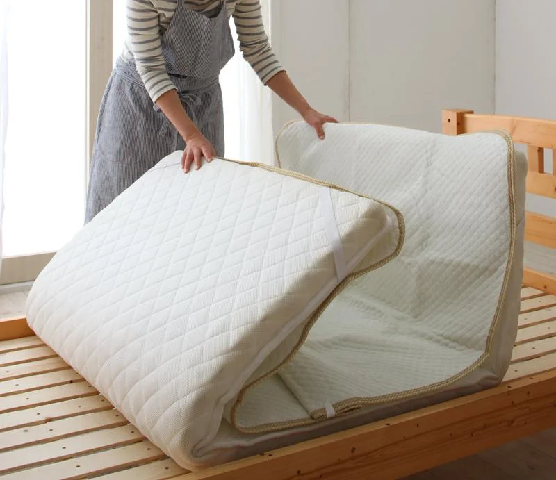 子どもの睡眠環境を考えた 日本製 安眠マットレス 抗菌・薄型・軽量　ジュニア 国産ポケットコイル EVA エヴァ セミシングル ショート丈
