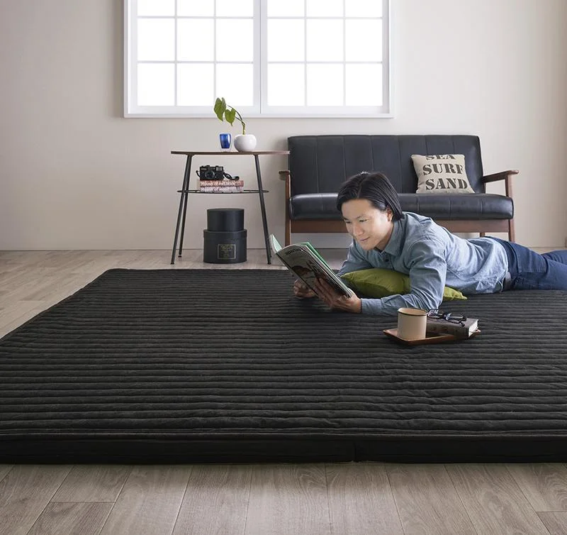 こたつに合わせるフロアコーナーソファ Wille ヴィレ L字 マット部分サイズ 142×142cm 厚さ15mm