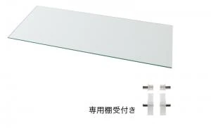 LED付きコレクションラック ワイド 本体 両開きタイプ 高さ180 奥行29