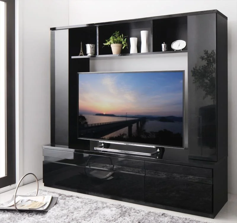 鏡面仕上げハイタイプTVボード MODERNA モデルナ