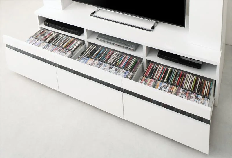 鏡面仕上げハイタイプTVボード MODERNA モデルナ