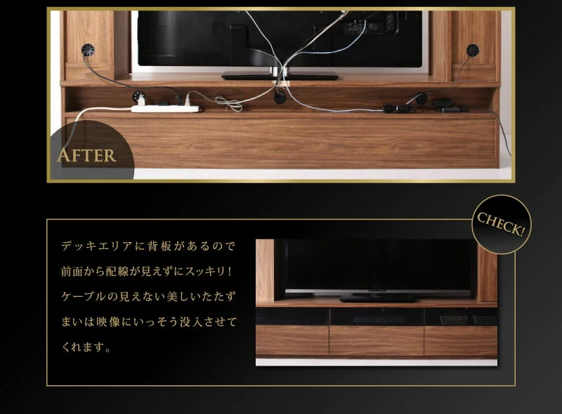 60型対応ハイタイプTVボード three score スリースコア