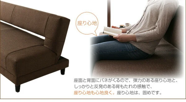 コイルスプリングソファベッド Welz ウェルズ 3.5P