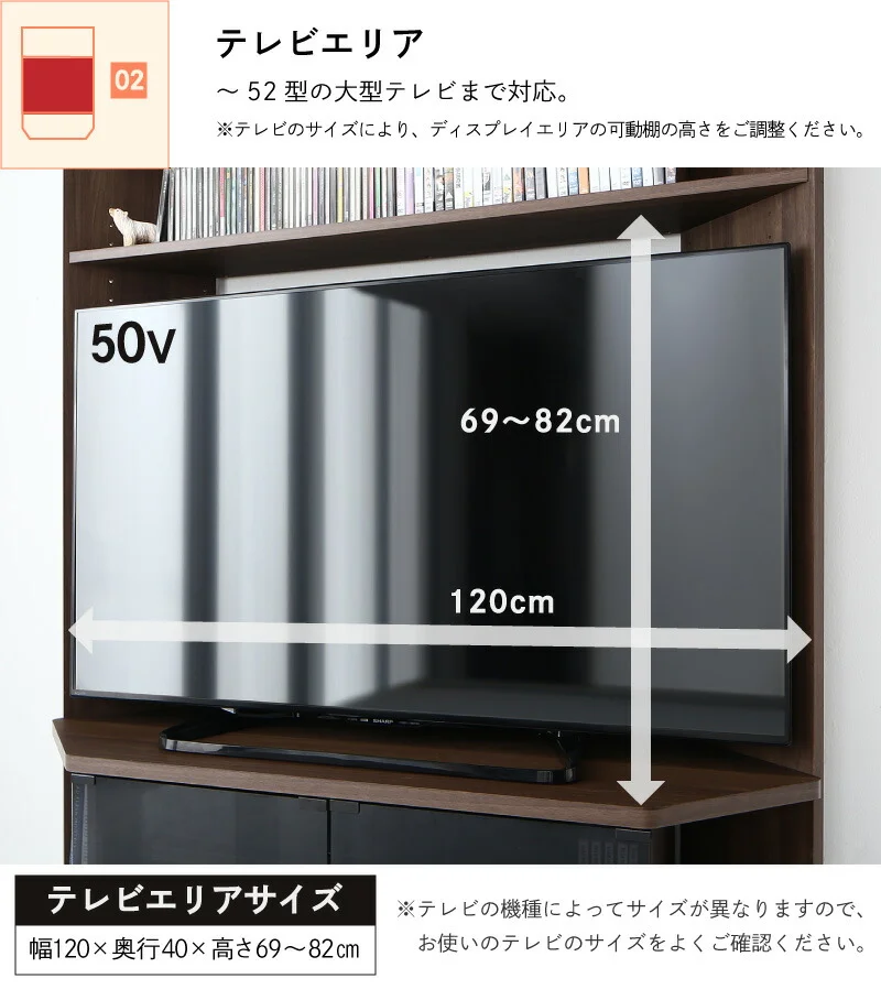 ハイタイプコーナーテレビボード Nova ノヴァ