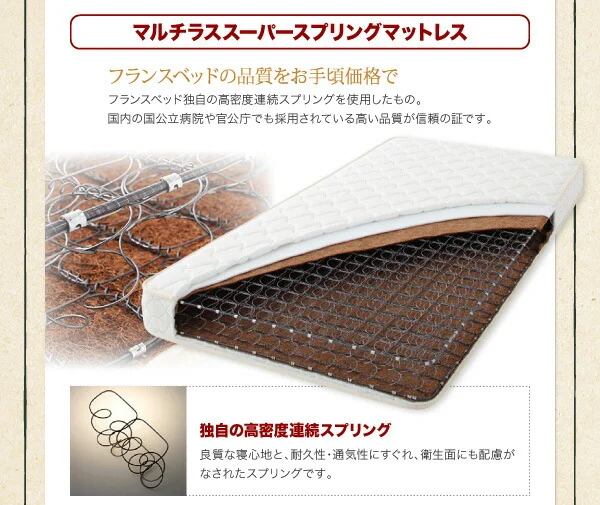 お客様組立 アウトドア収納跳ね上げベッド Matterhorn マッターホルン ベッドフレームのみ セミシングル 深さラージ