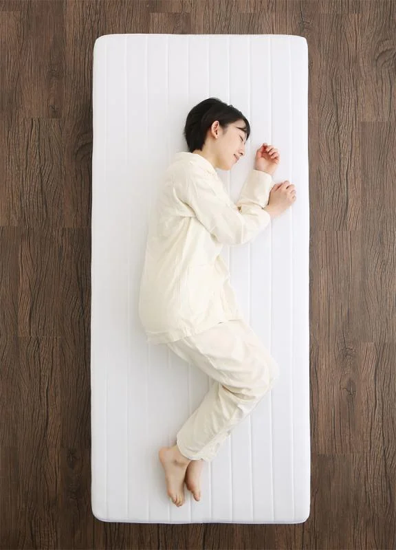 ショート丈分割式 脚付きマットレスベッド ポケット お買い得ベッドパッド・シーツは別売り セミシングル ショート丈 脚8cm