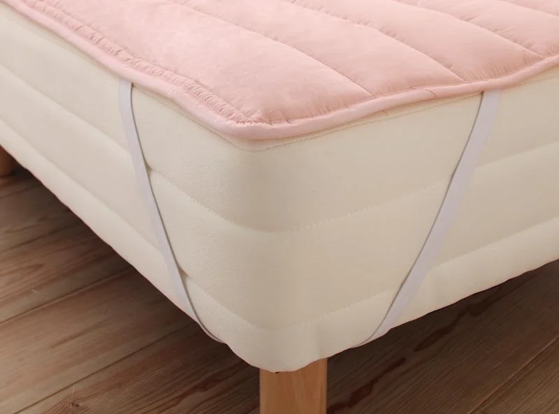 ショート丈分割式 脚付きマットレスベッド ポケット お買い得ベッドパッド・シーツは別売り セミシングル ショート丈 脚8cm