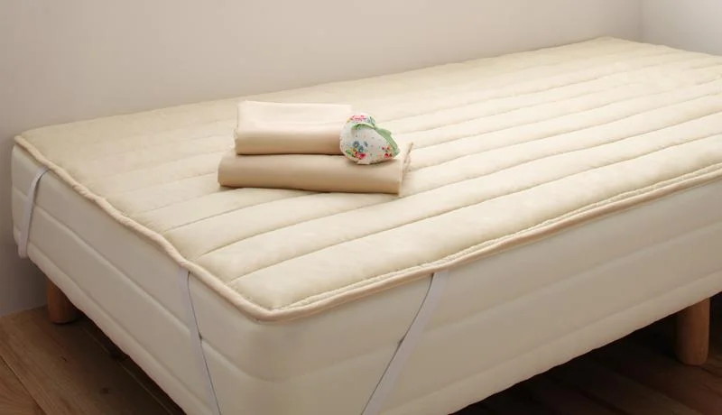 ショート丈分割式 脚付きマットレスベッド ポケット お買い得ベッドパッド・シーツは別売り セミシングル ショート丈 脚8cm