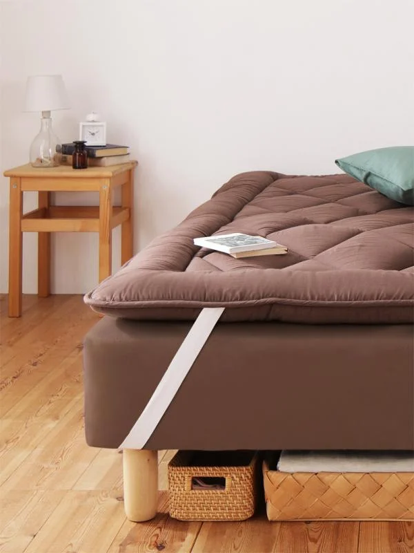 ショート丈分割式 脚付きマットレスベッド ポケット お買い得ベッドパッド・シーツは別売り セミシングル ショート丈 脚8cm