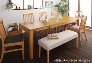 暮らしに合わせて使える 3段階伸縮ハイバックチェアダイニング Costa コスタ ダイニングテーブル W120-180
