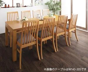 暮らしに合わせて使える 3段階伸縮ハイバックチェアダイニング Costa コスタ ダイニングテーブル W120-180