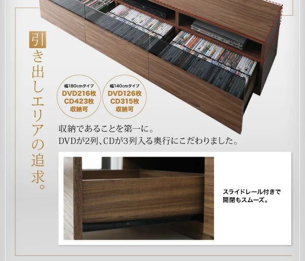 キャビネットが選べるテレビボードシリーズ add9 アドナイン テレビボード 幅140