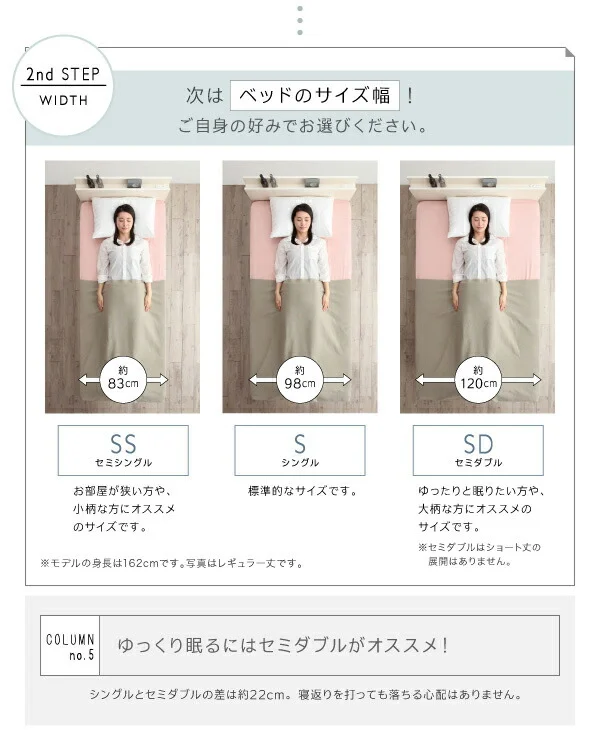お客様組立 クローゼット跳ね上げベッド aimable エマーブル ベッドフレームのみ 縦開き セミシングル ショート丈 深さラージ