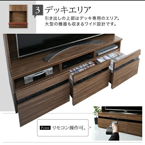 ハイタイプテレビボードシリーズ Glass line グラスライン テレビボード