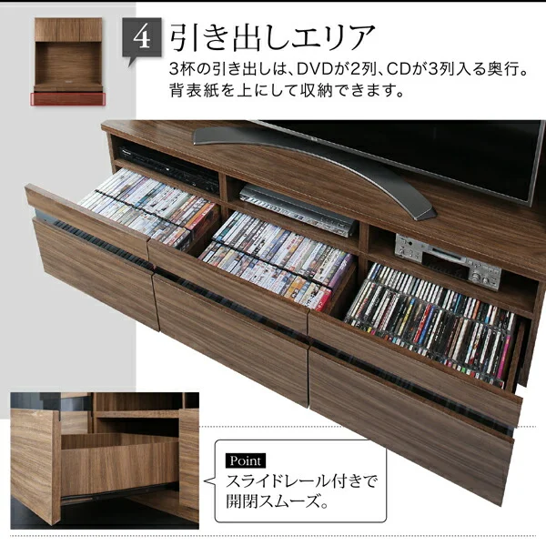 ハイタイプテレビボードシリーズ Glass line グラスライン テレビボード