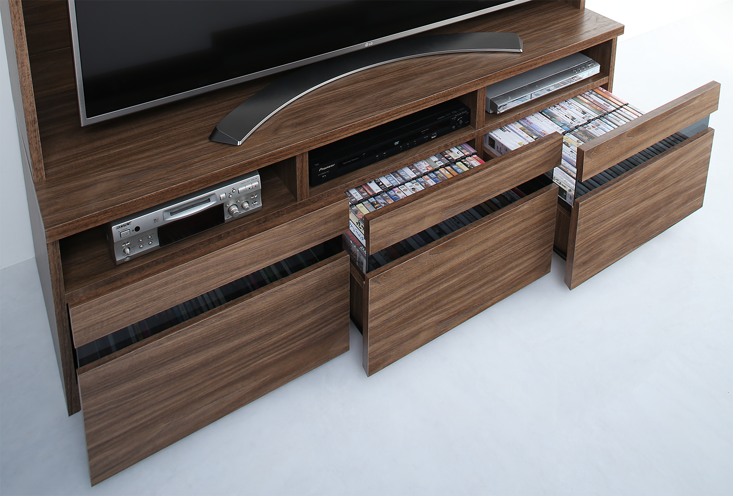 ハイタイプテレビボードシリーズ Glass line グラスライン テレビボード
