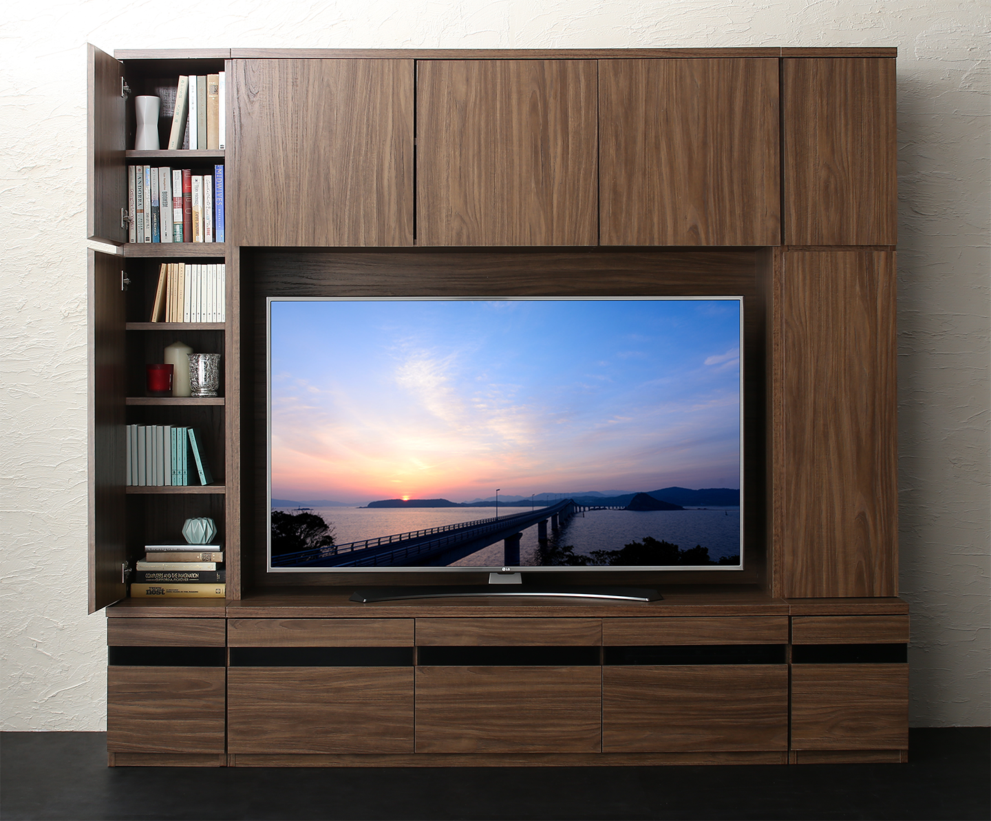 ハイタイプテレビボードシリーズ Glass line グラスライン テレビボード