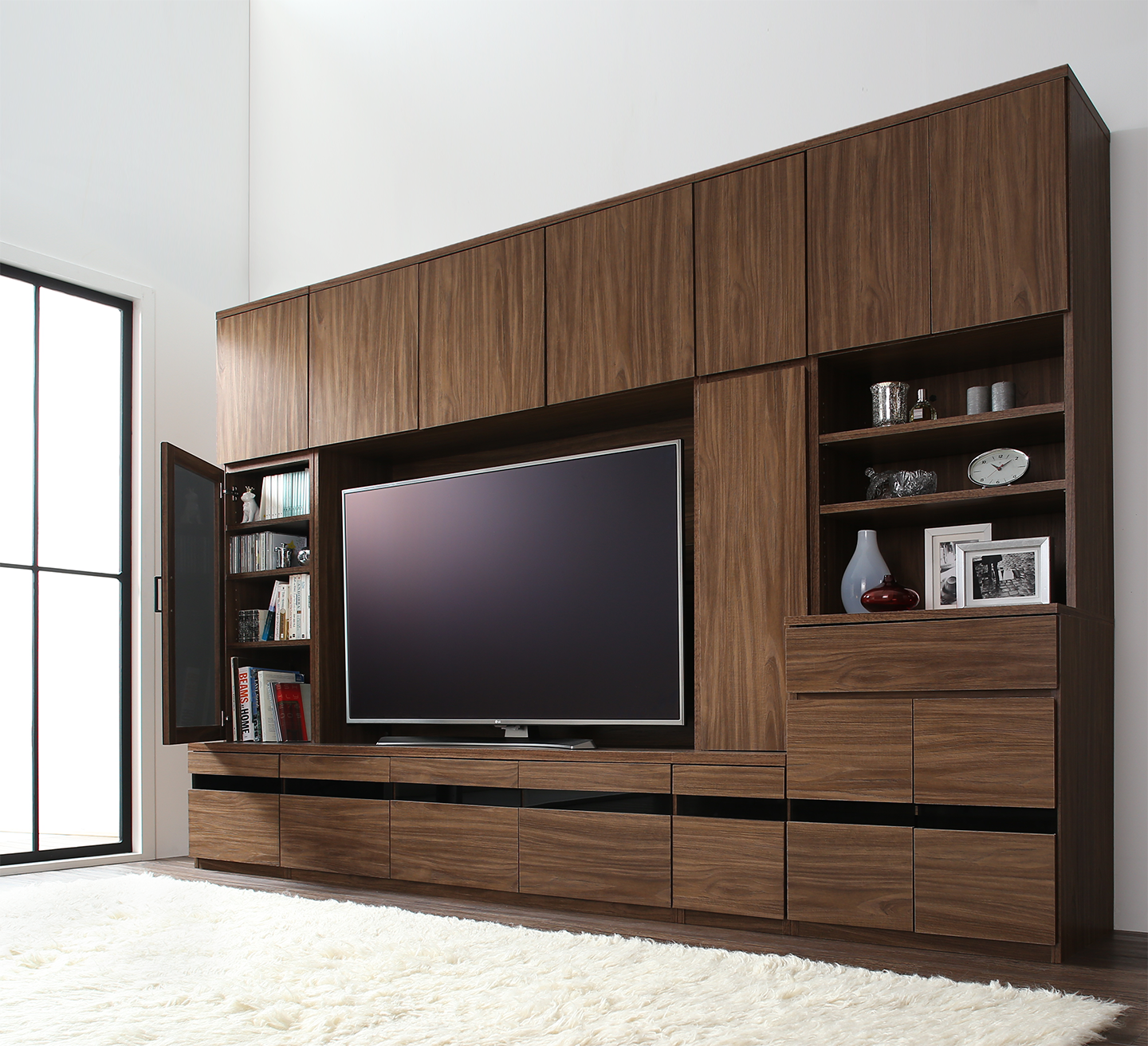 ハイタイプテレビボードシリーズ Glass line グラスライン テレビボード