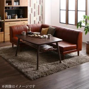 こたつもソファも高さ調節できる 棚付きリビングダイニングセット Norld ノールド