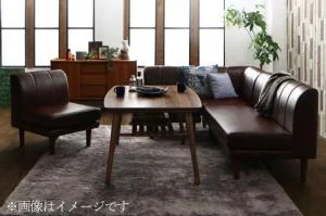 こたつもソファも高さ調節できる 棚付きリビングダイニングセット Norld ノールド