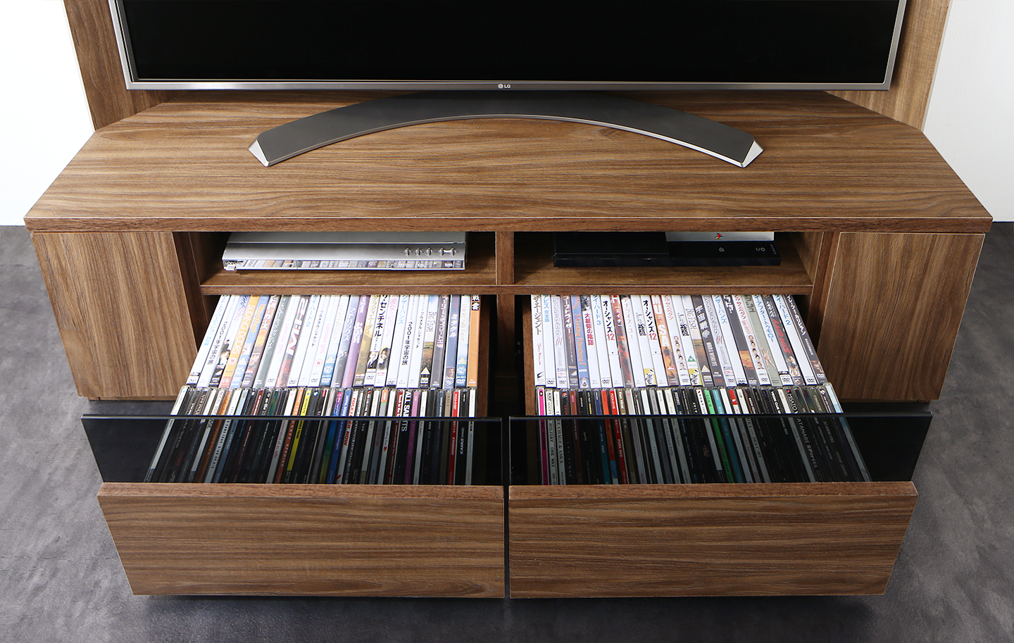 大型テレビ対応ハイタイプコーナーテレビボード city angle シティアングル