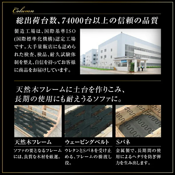 条件や目的に応じて選べる 重厚デザイン応接ソファセット Office Road オフィスロード ソファ3点＆テーブル 4点セット 1P×2+2P