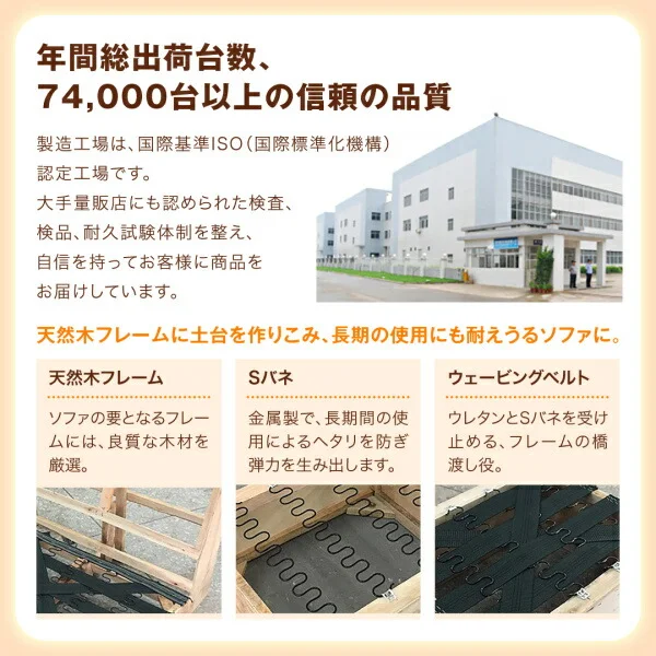 空間に合わせて色と形を選ぶレザーカバーリング待合ロビーソファ Caran Coron カランコロン ソファ 背あり 2P