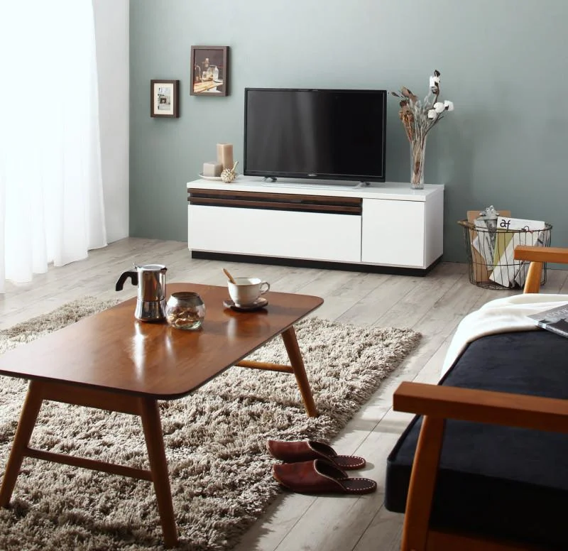 国産完成品デザインテレビボード Willy ウィリー 120cm