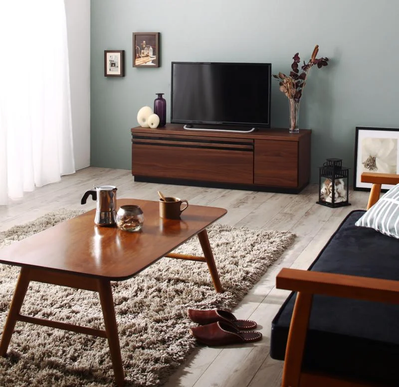 国産完成品デザインテレビボード Willy ウィリー 120cm